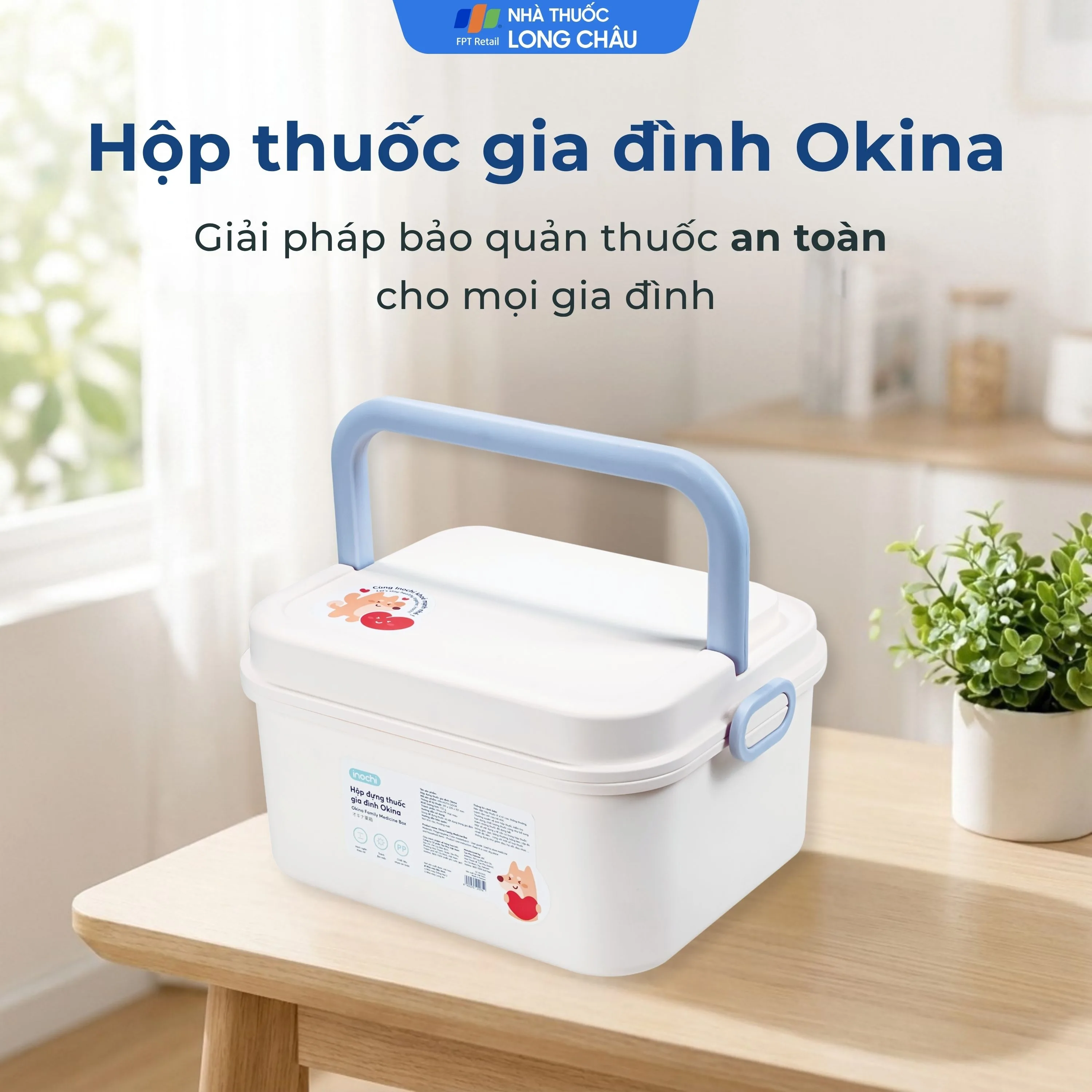 Hình ảnh Hộp đựng thuốc gia đình Inochi Okina
