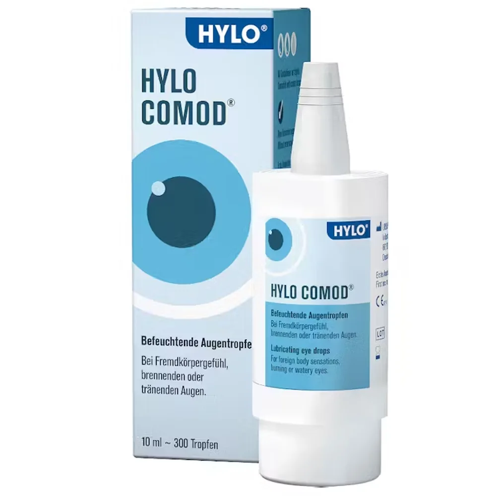 Hình ảnh Dung dịch nhỏ mắt Hylo Comod 10ml Ursapharm cải thiện khả năng bôi trơn của bề mặt mắt, mắt bị khô, rát