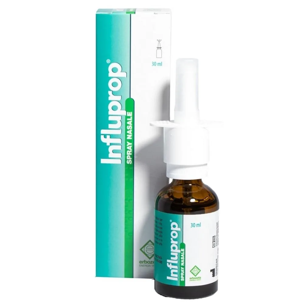 Hình ảnh Dung dịch xịt mũi Influprop Spray Nasal 30ml Erbozeta thông xoang, hỗ trợ điều trị viêm xoang cấp và mạn tính