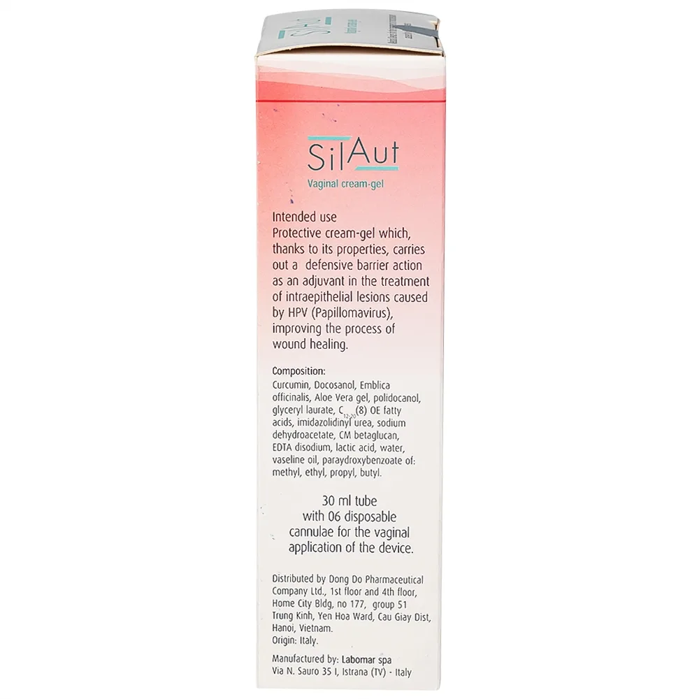 Hình ảnh Kem bôi âm đạo Vaginal Cream-gel Silaut 30ml Labomar