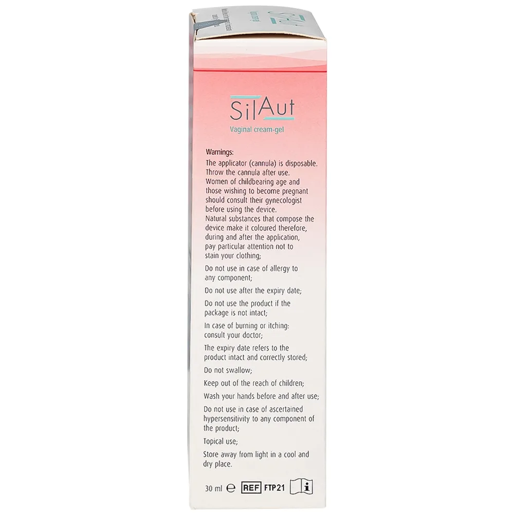 Hình ảnh Kem bôi âm đạo Vaginal Cream-gel Silaut 30ml Labomar