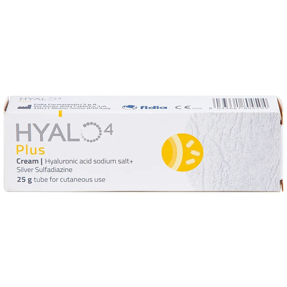 Hình ảnh Kem Hyalo4 Plus điều trị các tổn thương da (25g)
