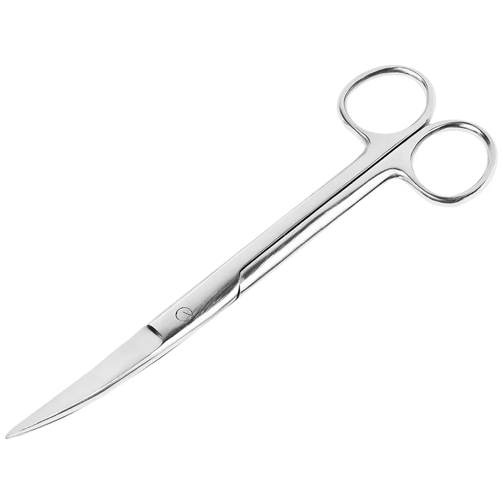 Hình ảnh Kéo cong 2 đầu nhọn Electro Bismed dùng để thay băng cho bệnh nhân, cắt gòn (16cm)