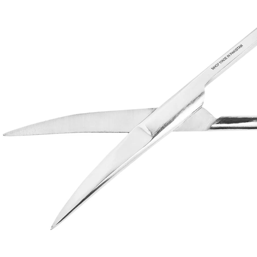 Hình ảnh Kéo cong 2 đầu nhọn Electro Bismed dùng để thay băng cho bệnh nhân, cắt gòn (16cm)