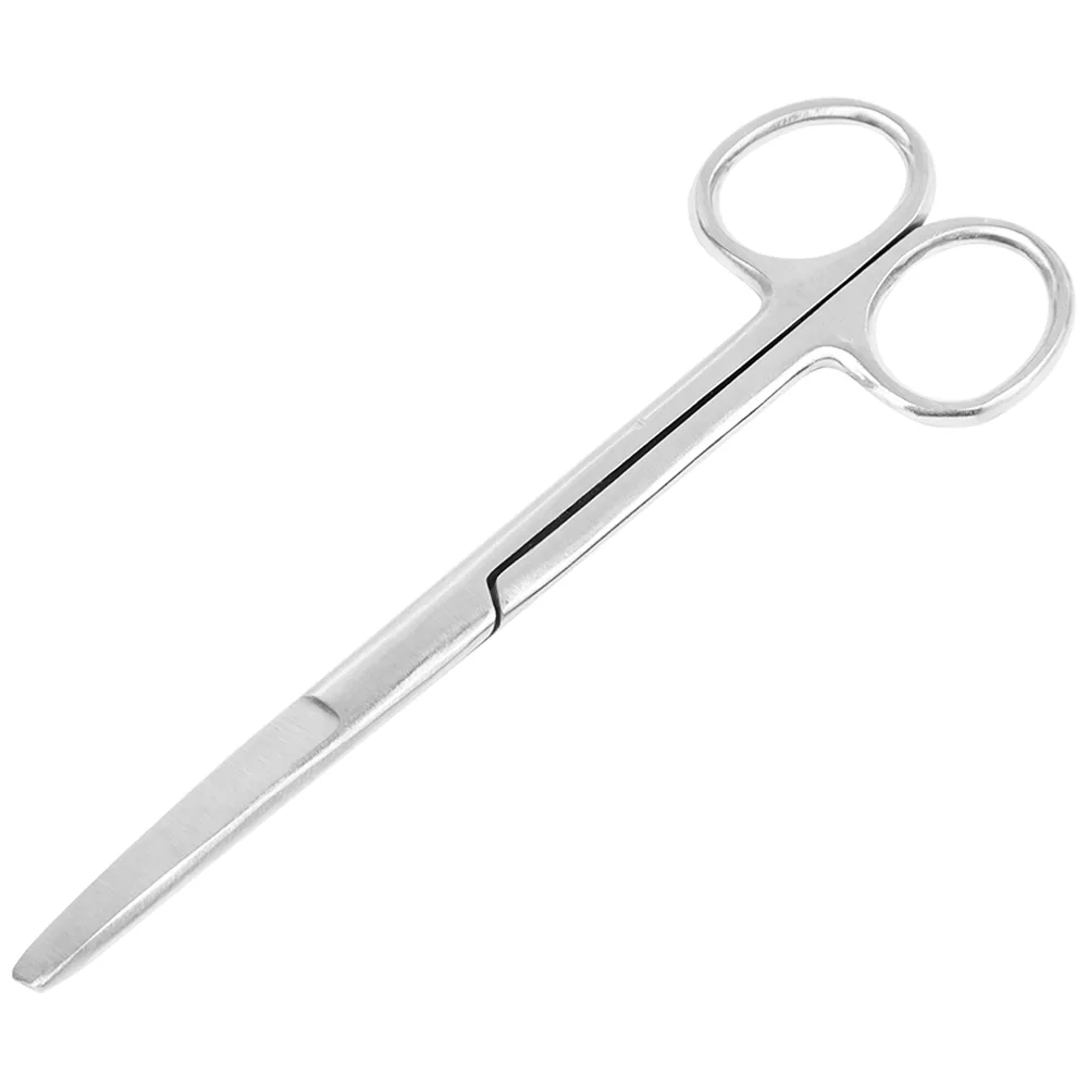 Hình ảnh Kéo thẳng 1 tù 1 nhọn Electro Bismed dùng để thay băng cho bệnh nhân, cắt gòn (16cm)