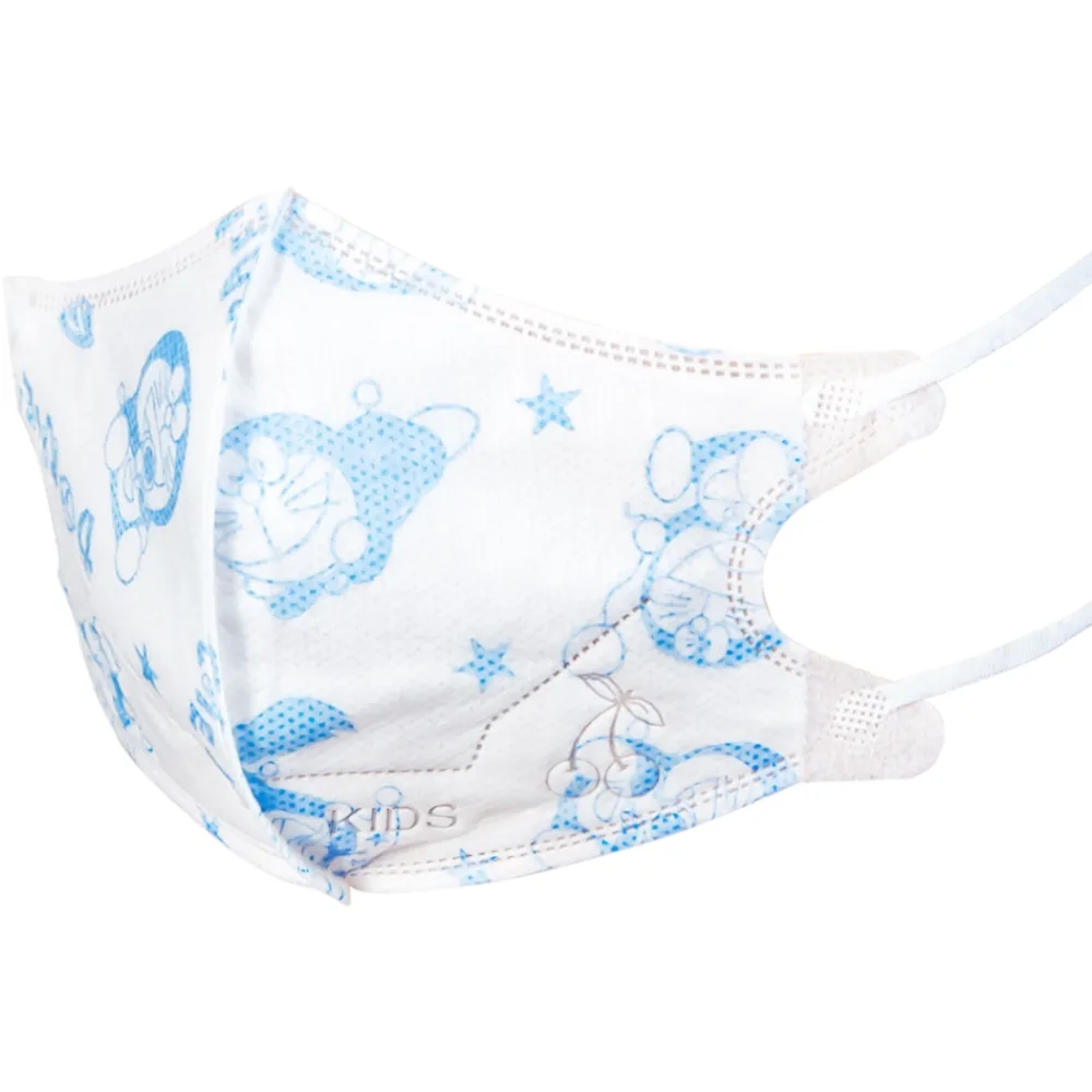 Hình ảnh Khẩu trang 3D trẻ em Dolphin Mask 4 lớp ngăn giọt bắn, vi khuẩn, khói bụi (10 cái)