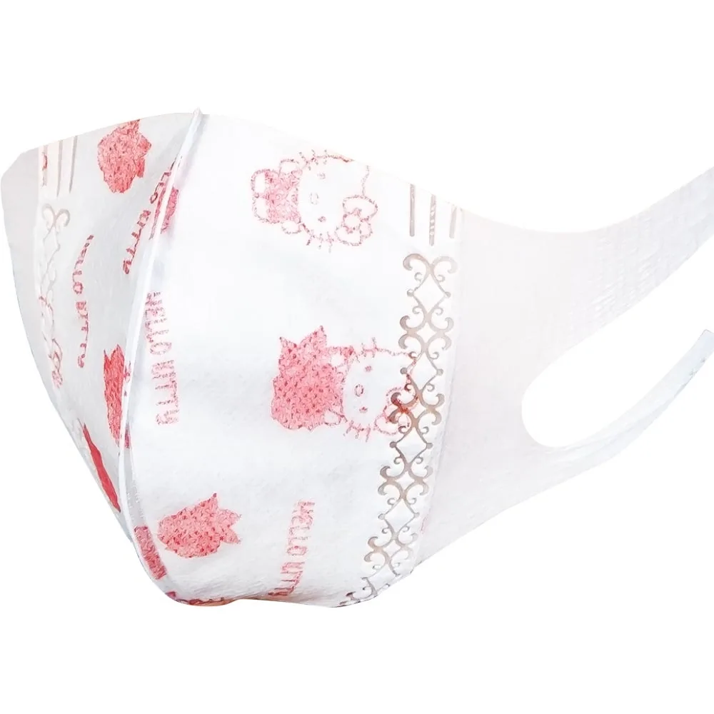 Hình ảnh Khẩu trang 3D trẻ em quai vải Swan Mask ngăn giọt bắn, vi khuẩn, khói bụi (10 cái)
