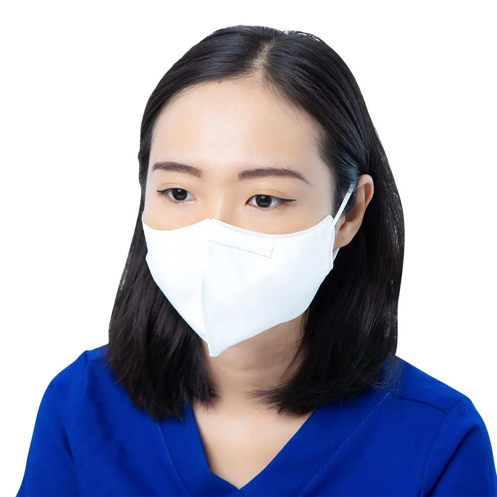 Hình ảnh Khẩu trang Mayan 3D Mask Màu Trắng lọc không khí ô nhiễm, ngăn 99% vi khuẩn (5 cái)