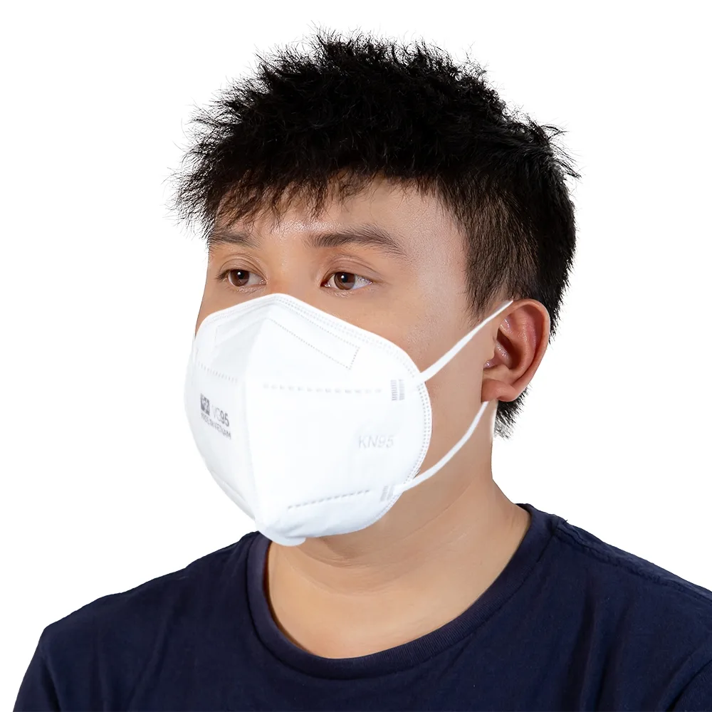 Hình ảnh Khẩu trang 5 lớp VG95 ngăn ngừa dị vật, bụi mịn và siêu mịn