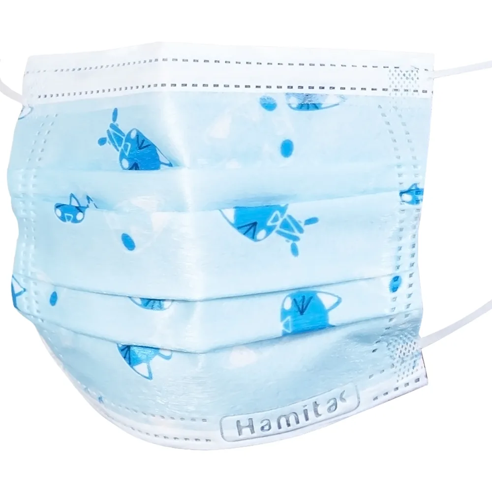 Hình ảnh Khẩu trang y tế trẻ em Hamita ngăn bụi, kháng khuẩn (50 cái)