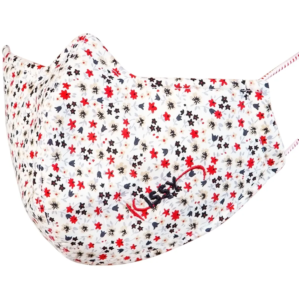 Hình ảnh Khẩu trang sợi hoạt tính Kissy size M 3 lớp giúp lọc sạch không khí, ngăn bụi, khí ô nhiễm