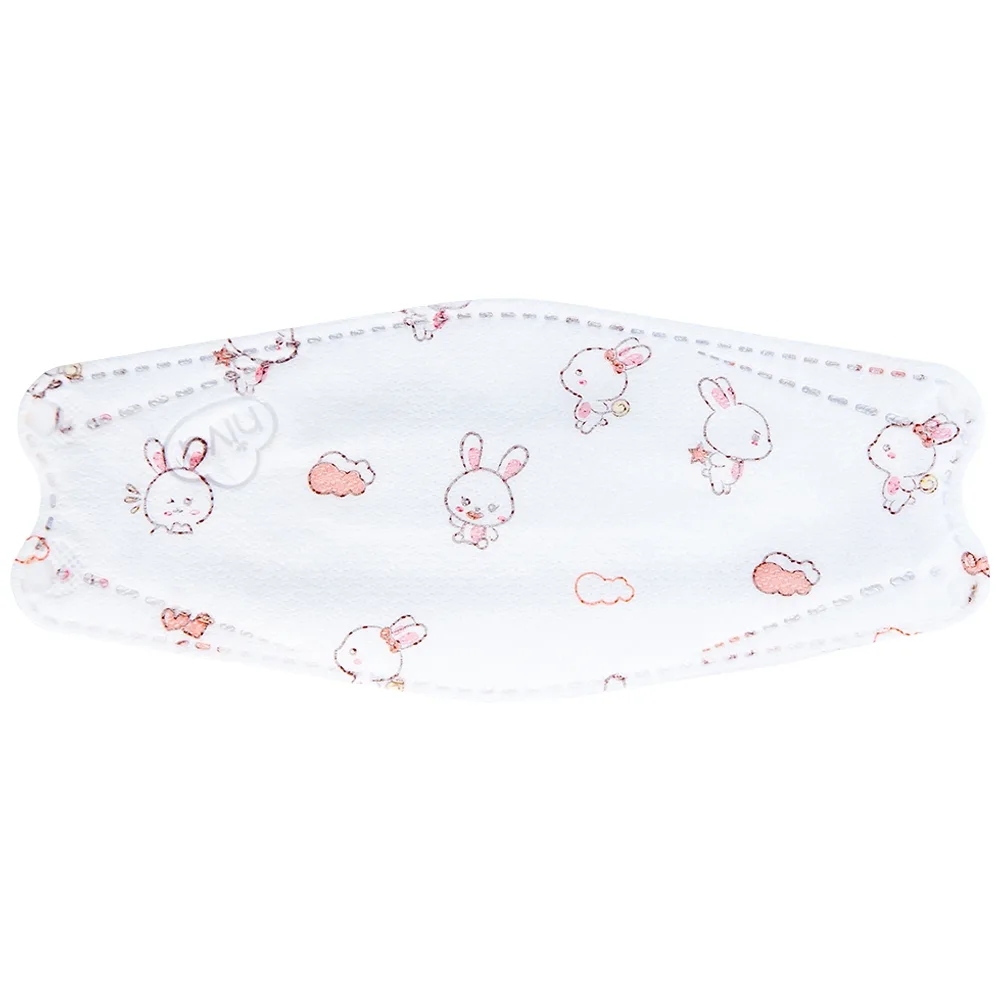 Hình ảnh Khẩu trang 4D Kids Niva thoáng khí, ngăn chặn vi khuẩn, giọt bắn (25 cái)