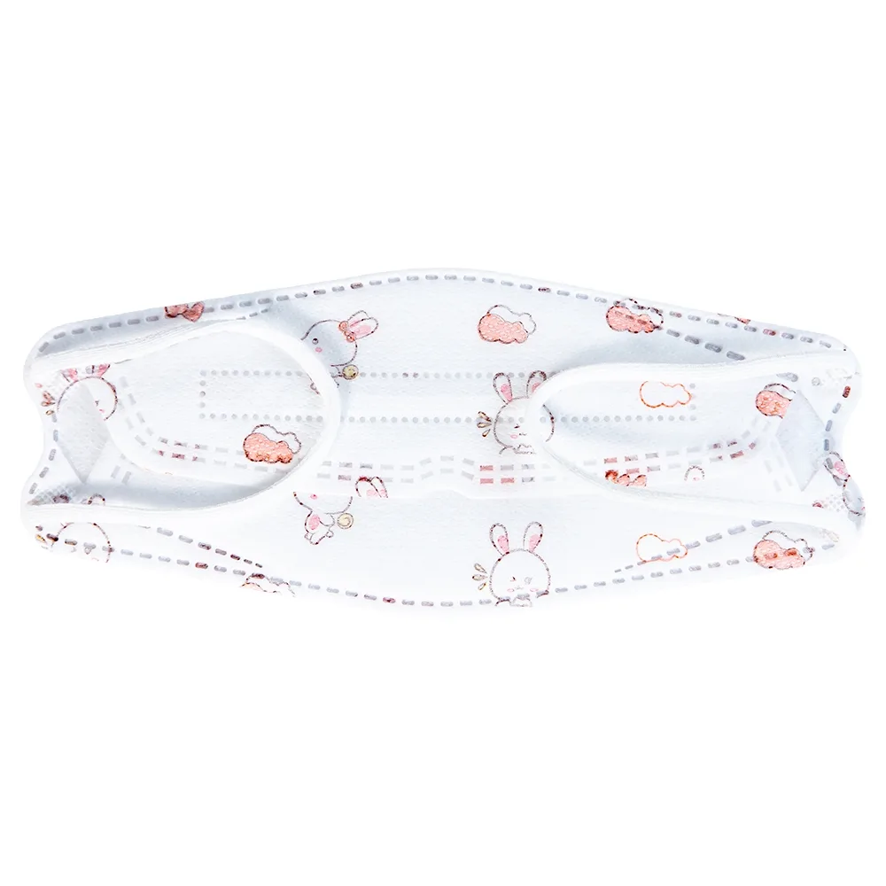Hình ảnh Khẩu trang 4D Kids Niva thoáng khí, ngăn chặn vi khuẩn, giọt bắn (25 cái)