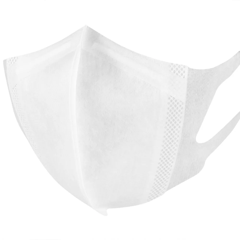Hình ảnh Khẩu trang y tế 3D Mask Max Block Unicharm size M hỗ trợ ngăn khói, bụi, kháng khuẩn (5 cái)