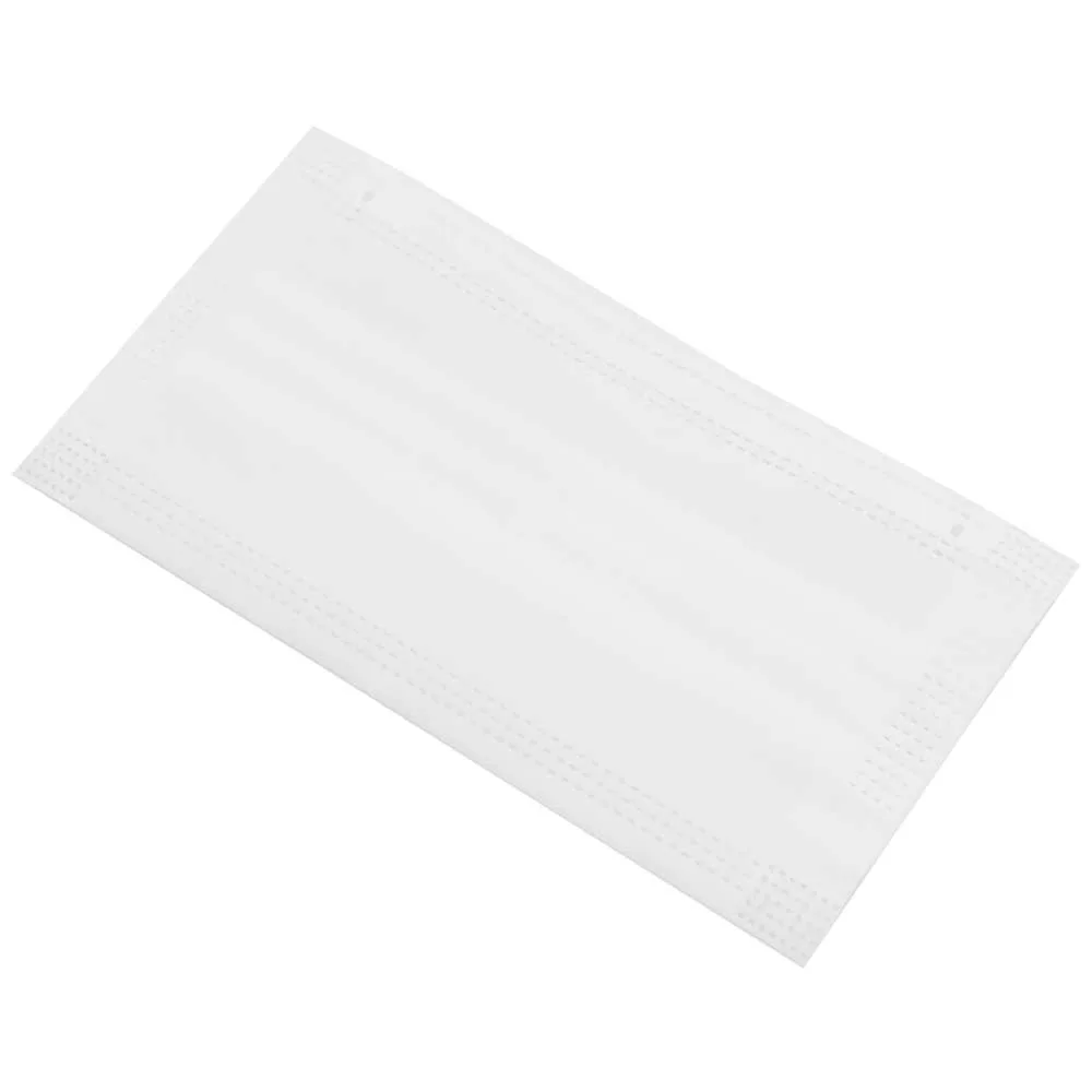 Hình ảnh Khẩu trang y tế VTB màu trắng 3 lớp hỗ trợ ngăn khói, bụi, kháng khuẩn (50 cái)