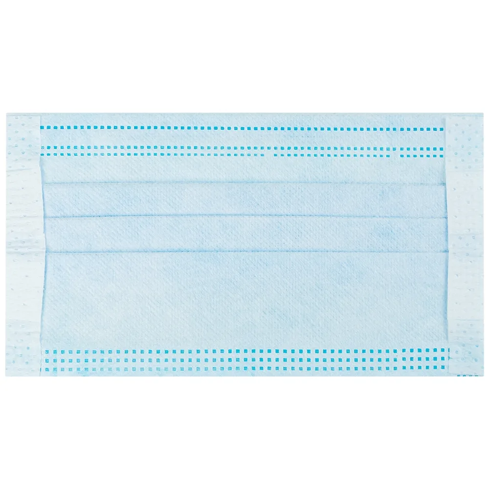 Hình ảnh Khẩu trang y tế Naturecare màu xanh 3 lớp hỗ trợ ngăn khói, bụi, kháng khuẩn (50 cái)