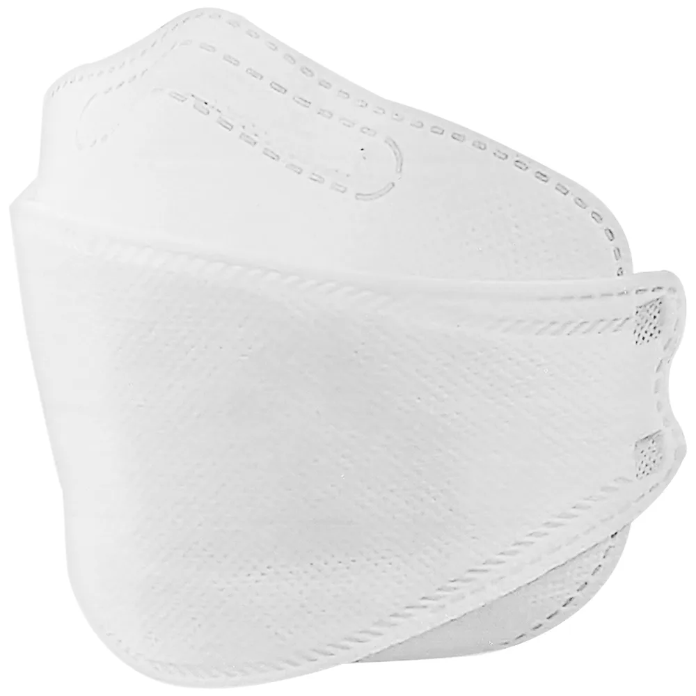 Hình ảnh Khẩu trang y tế Hamita Advanced 4D Mask màu trắng hỗ trợ ngăn khói, bụi, kháng khuẩn (5 cái)