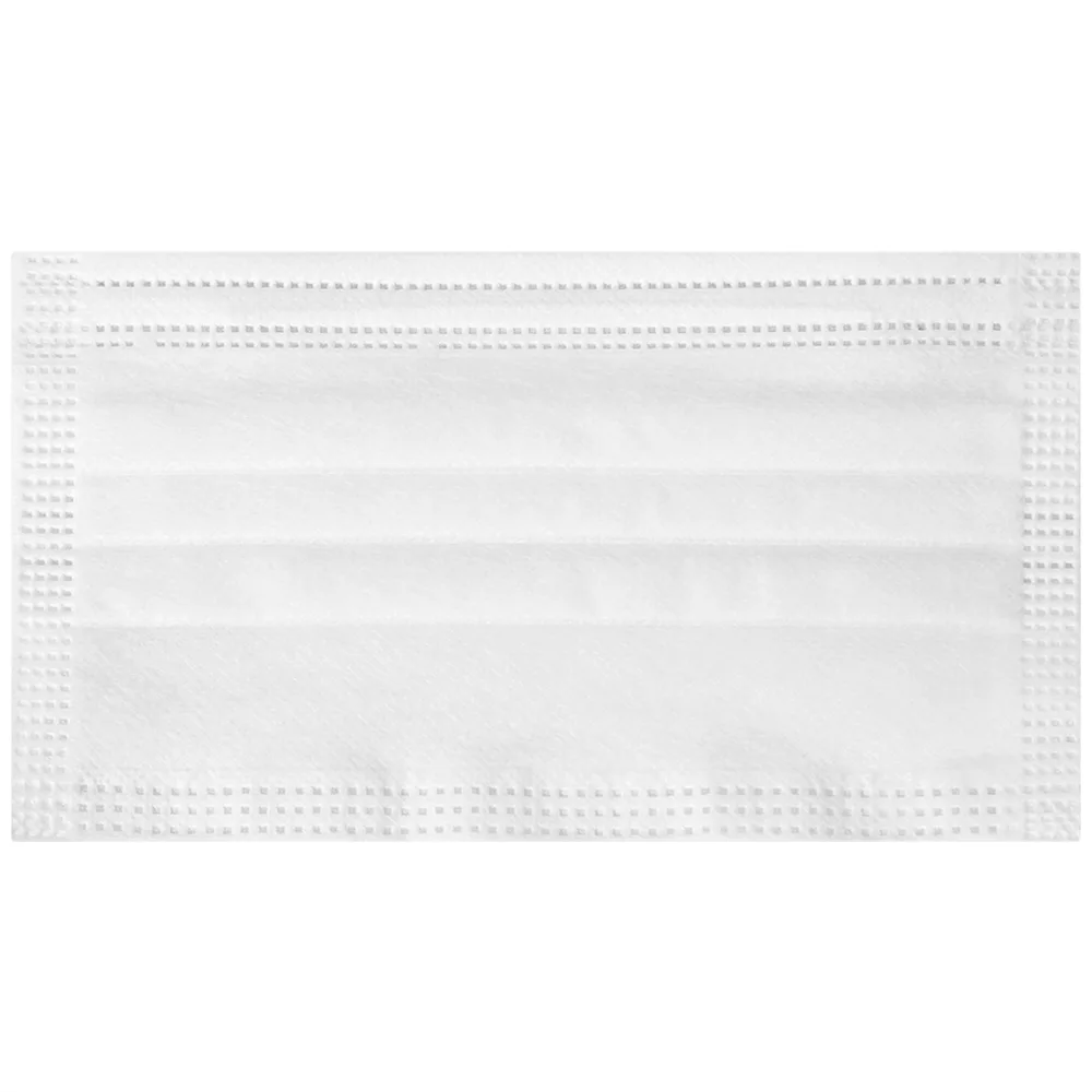 Hình ảnh Khẩu trang y tế Safefit màu trắng 4 lớp hỗ trợ ngăn khói, bụi, kháng khuẩn (50 cái)