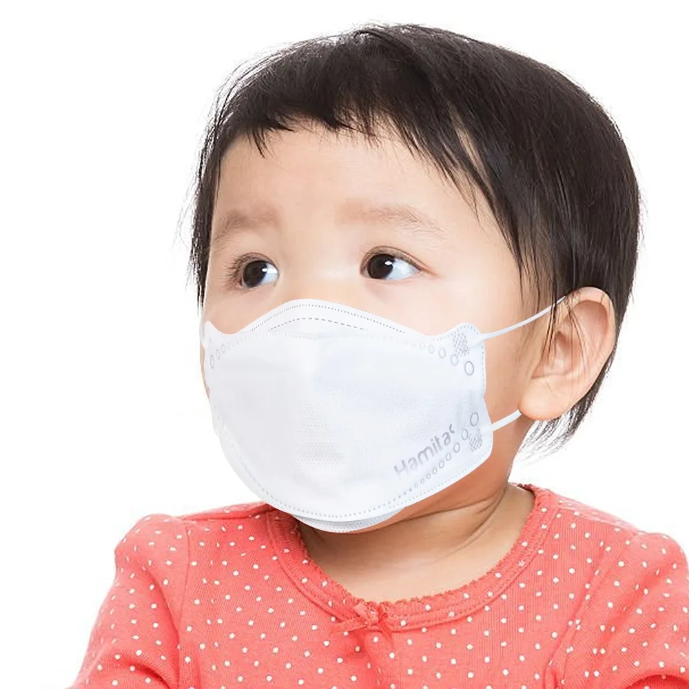 Hình ảnh Khẩu trang y tế Hamita Advanced 4D Mask hỗ trợ ngăn khói, bụi, kháng khuẩn (5 cái)