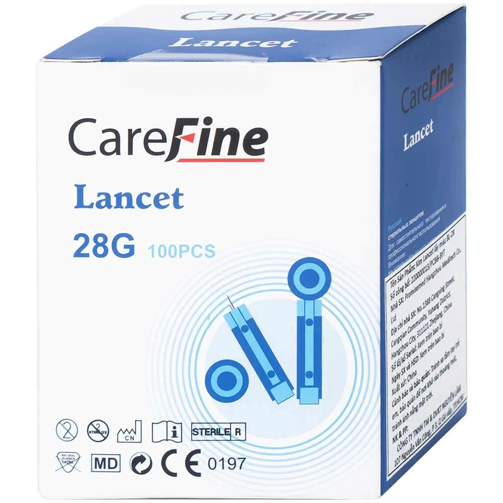 Hình ảnh Kim Lancet lấy máu BL-28 (100 cái)
