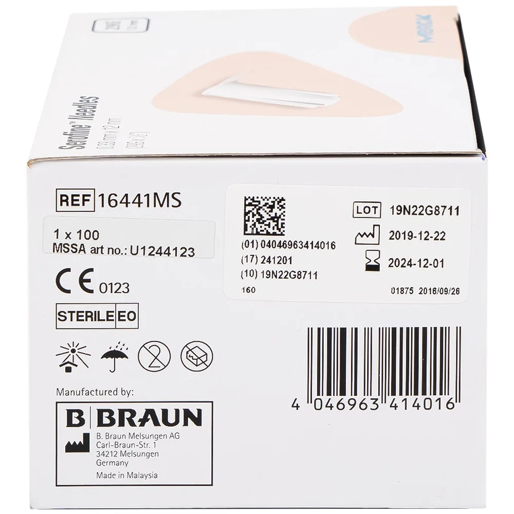 Hình ảnh Kim tiêm Serofine Needles 29g Merck dùng cùng bút tiêm tiểu đường trong điều trị tiểu đường (100 cái)