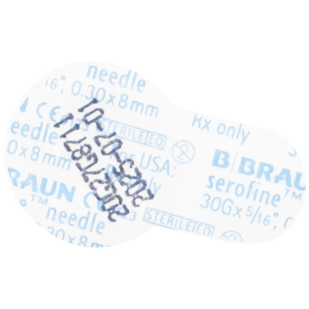 Hình ảnh Kim tiêm Serofine Needles 30g Merck điều trị bệnh tiểu đường bằng insulin (100 cái)
