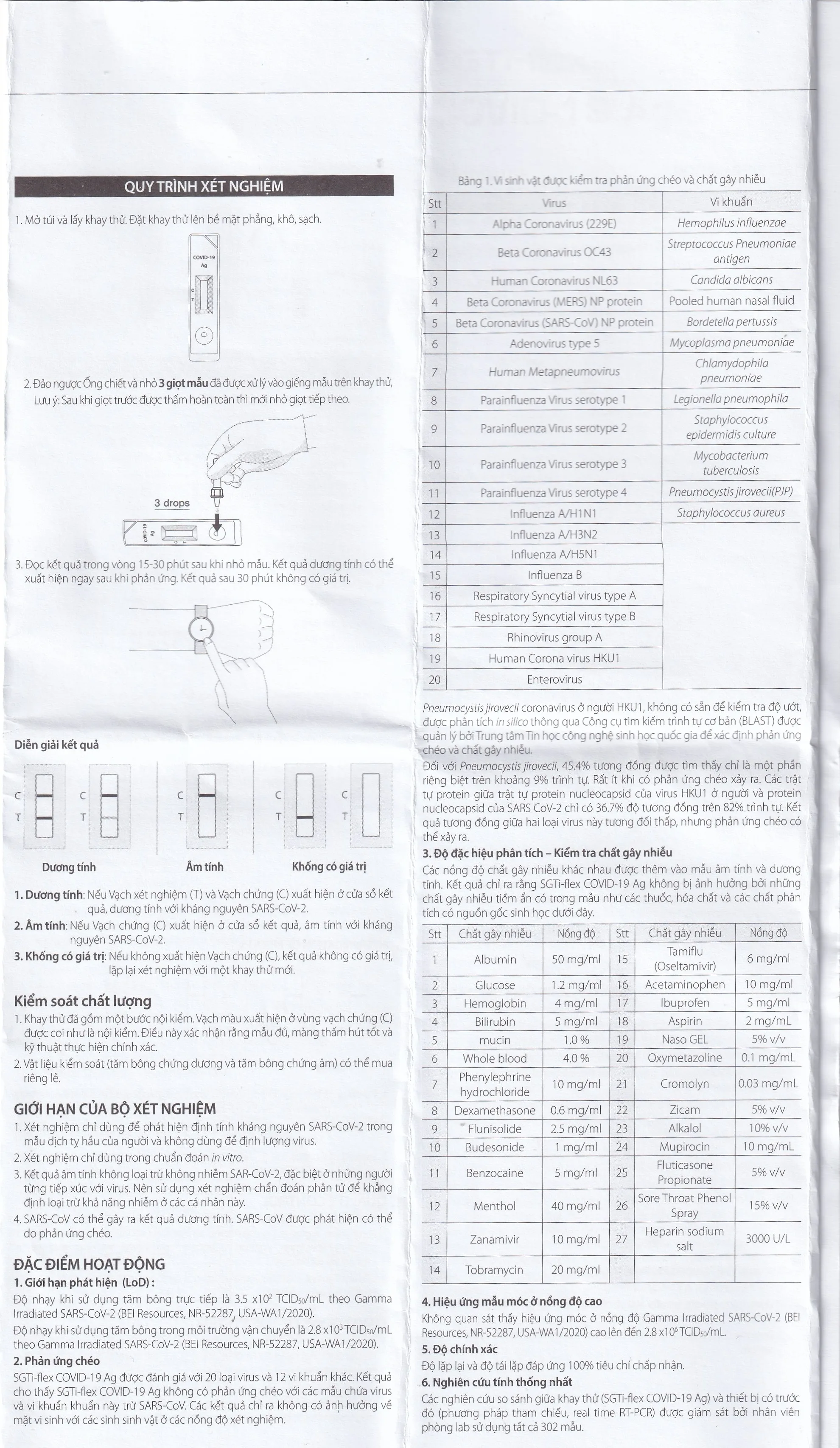 Hình ảnh Kit test Covid Sgti-flex - korea khay thử xét nghiệm kháng nguyên Sars Cov-2 (25 kit)