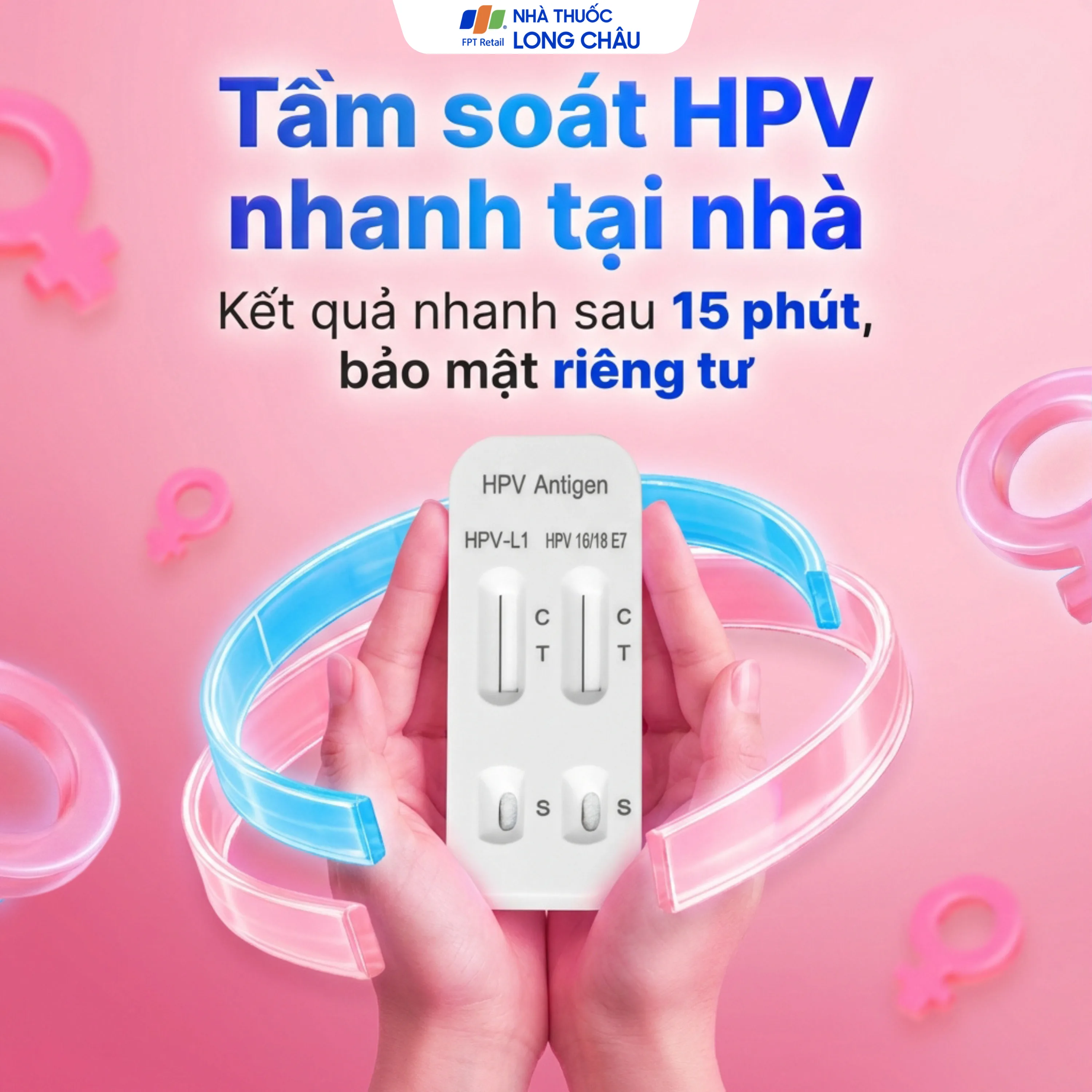 Hình ảnh Kit test HPV Accufast L1/E7 giúp phát hiện sớm nguy cơ ung thư cổ tử cung (25 kít)