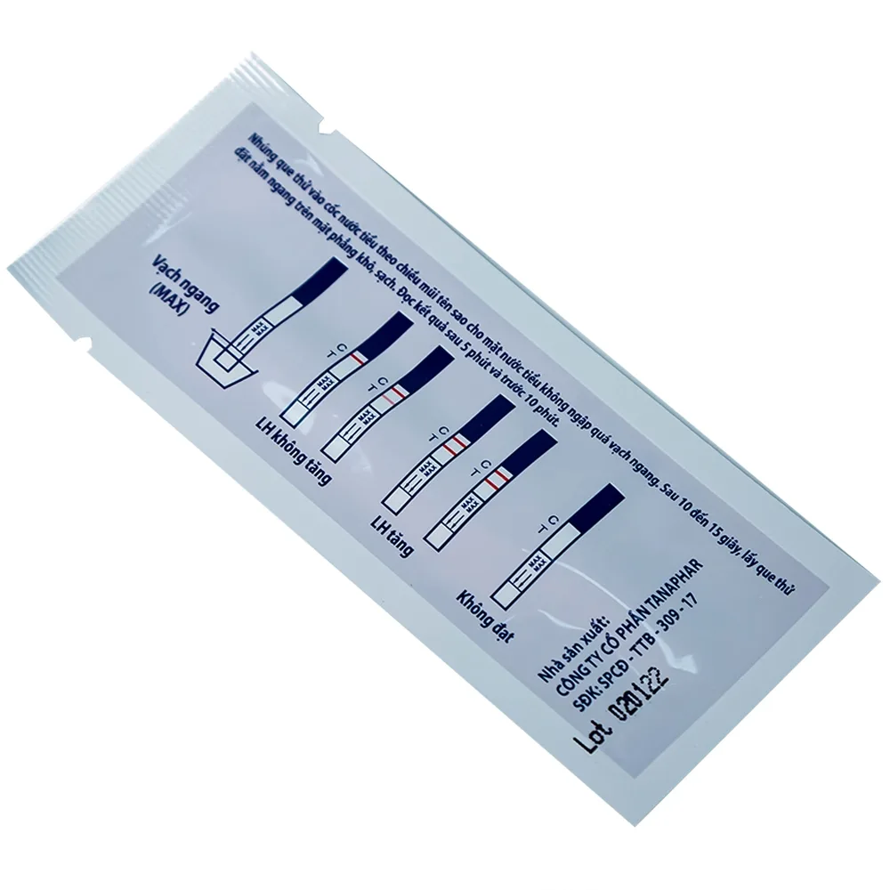 Hình ảnh Que thử rụng trứng LH-Tana hỗ trợ phát hiện ngày rụng trứng nhanh chóng, đơn giản (12 que)