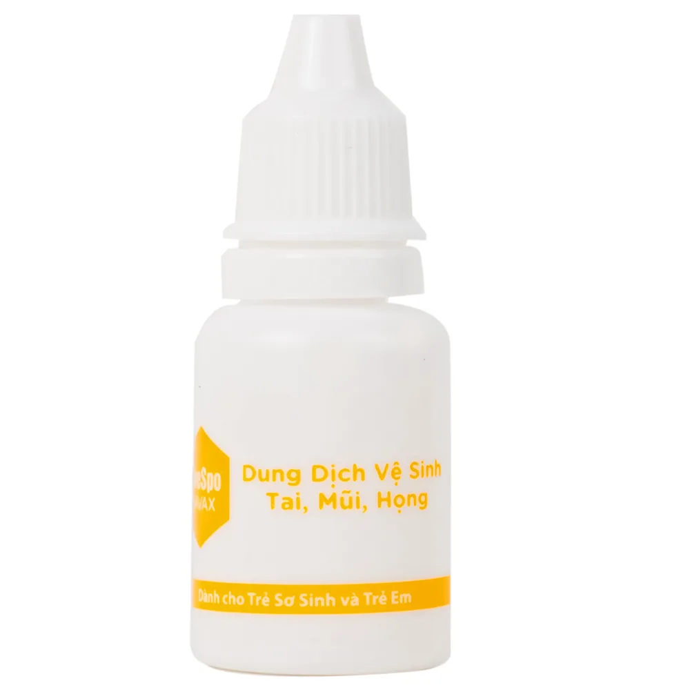 Hình ảnh Dung dịch vệ sinh tai, mũi, họng Livespo Navax 5ml giảm sổ mũi, viêm tai, viêm xoang (5 ống và 1 bình nhỏ giọt)