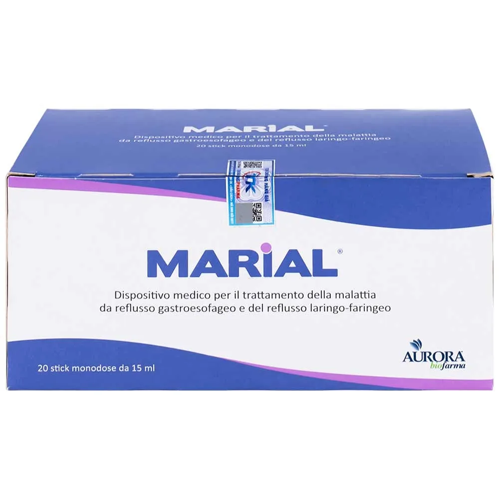 Hình ảnh Marial Gel chống trào ngược dạ dày thực quản, bảo vệ, tái tạo và phục hồi niêm mạc họng (20 gói x 15ml)