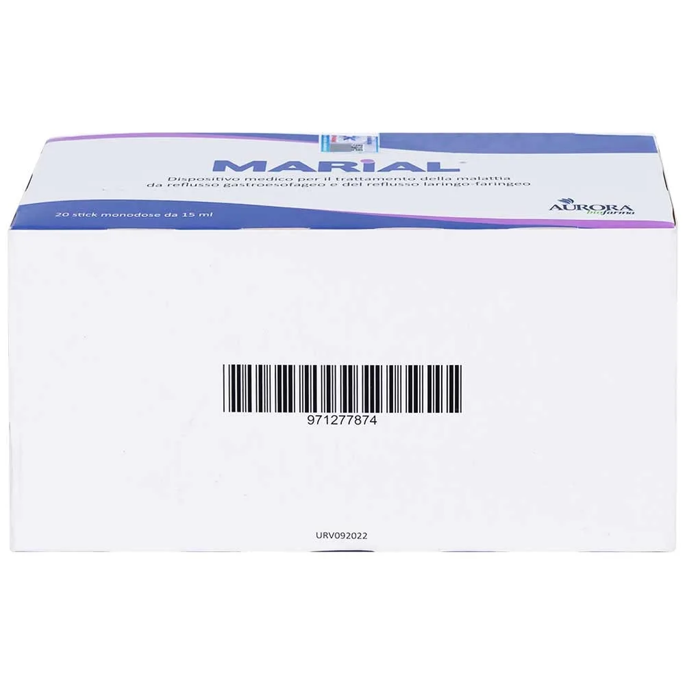 Hình ảnh Marial Gel chống trào ngược dạ dày thực quản, bảo vệ, tái tạo và phục hồi niêm mạc họng (20 gói x 15ml)