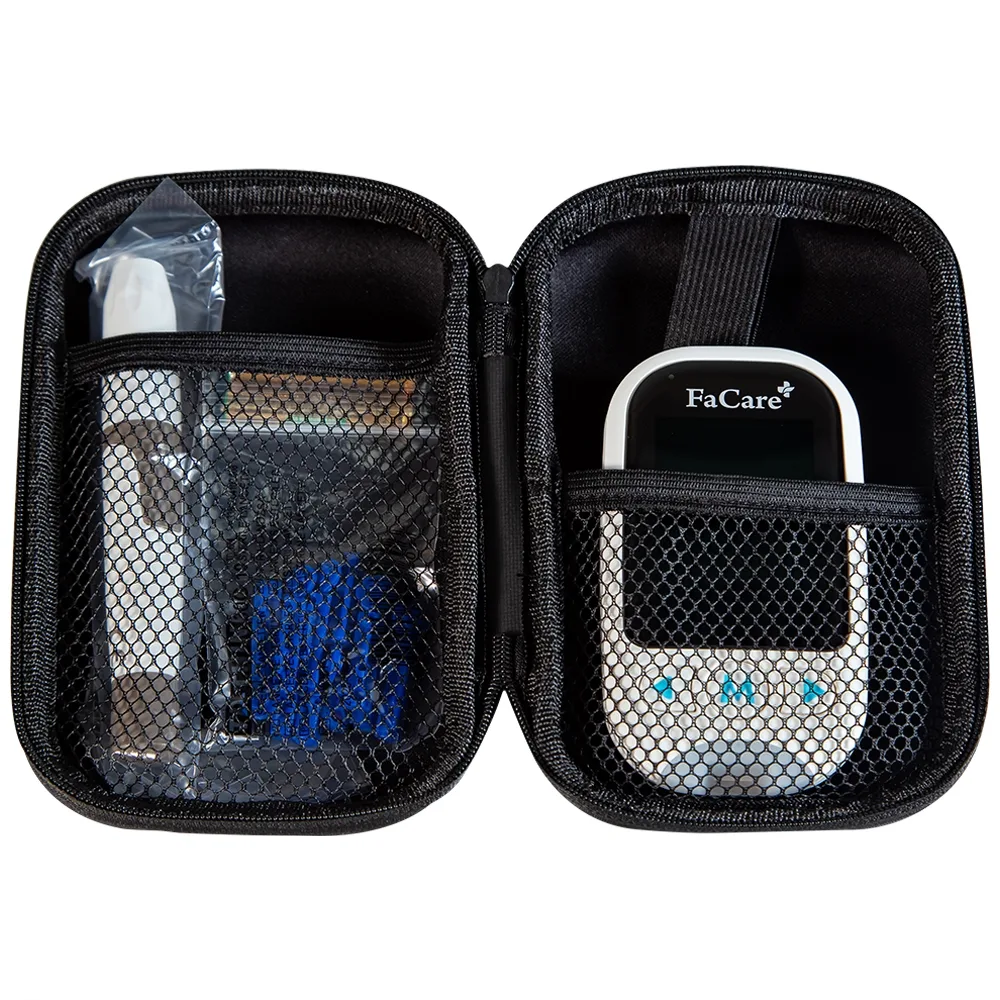 Hình ảnh Máy đo 5 in 1 FaCare+ FC-M168 (TD-4216) Bluetooth hỗ trợ đo Cholesterol, Acid Uric, Glucose 