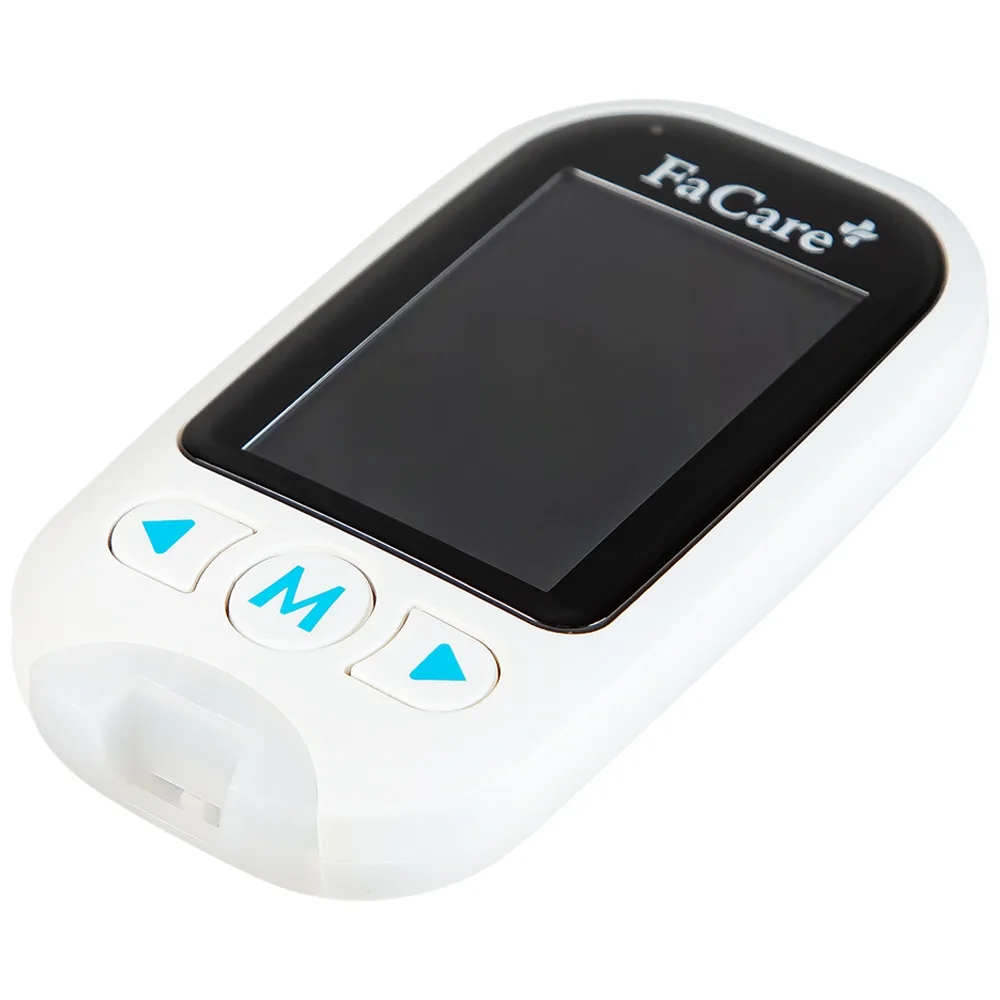 Hình ảnh Máy đo 5 in 1 FaCare+ FC-M168 (TD-4216) Bluetooth hỗ trợ đo Cholesterol, Acid Uric, Glucose 