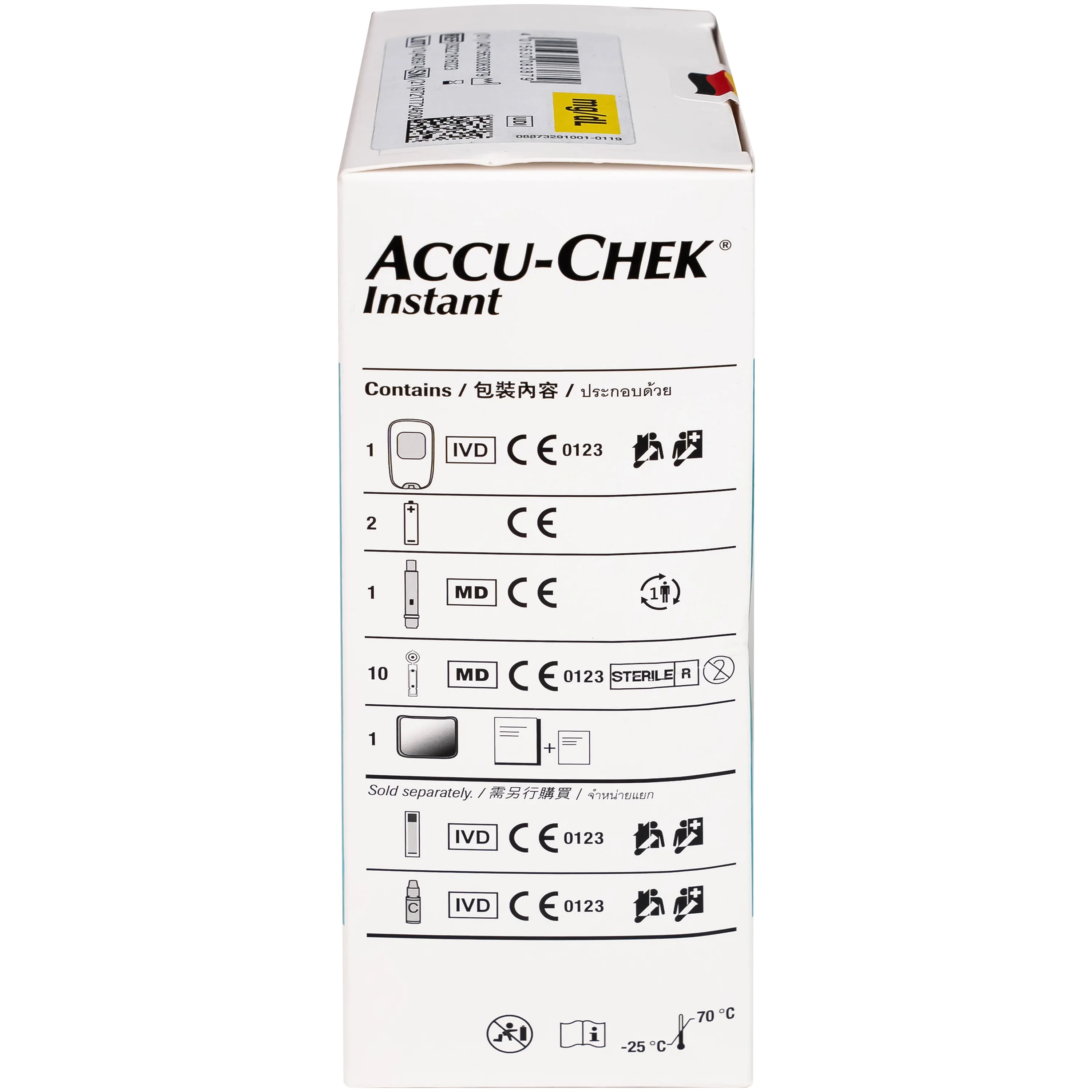 Hình ảnh Máy đo đường huyết Accu Chek Instant hỗ trợ theo dõi, kiểm soát lượng đường trong máu