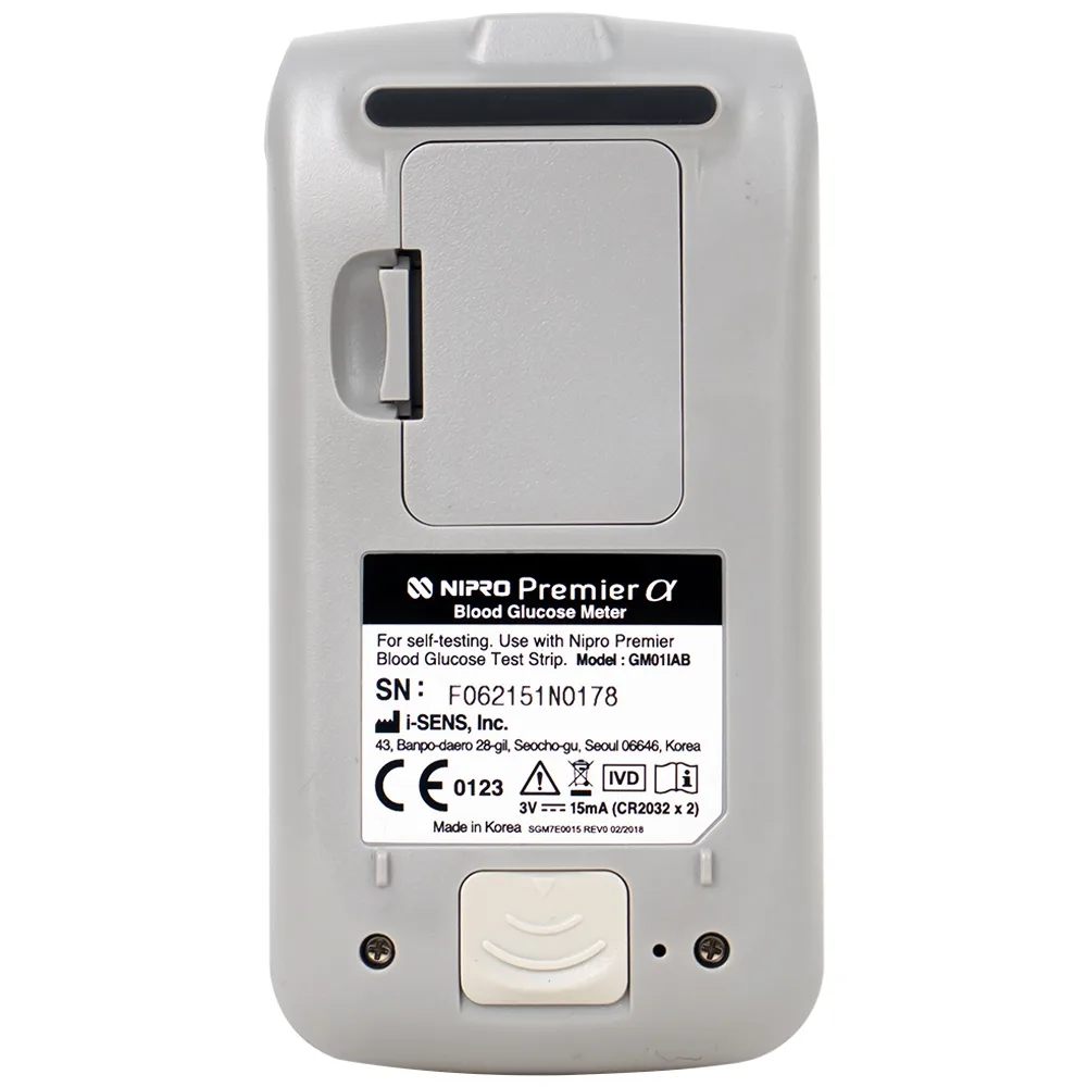 Hình ảnh Máy đo đường huyết Nipro Premier Alpha giúp đo đường huyết một cách an toàn, nhanh chóng, chính xác
