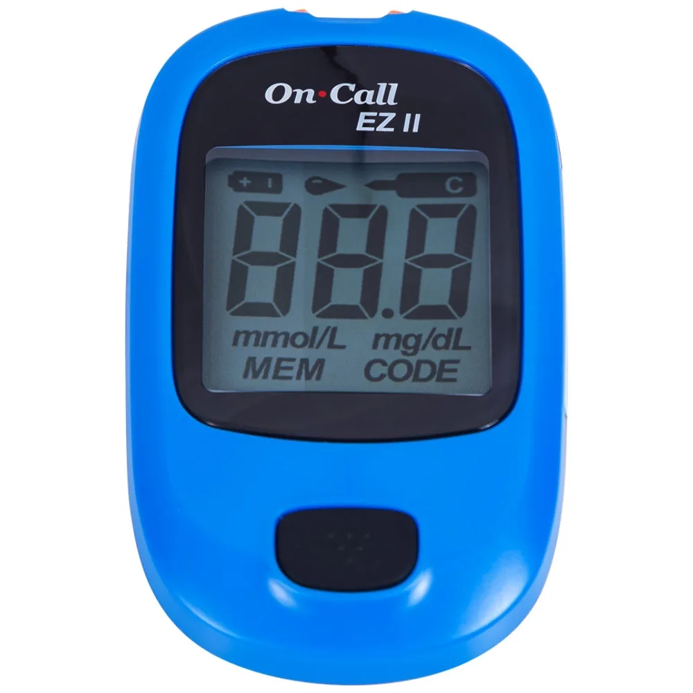 Hình ảnh Máy đo đường huyết On Call Ez II ACON thiết kế gọn nhẹ, thao tác sử dụng đơn giản