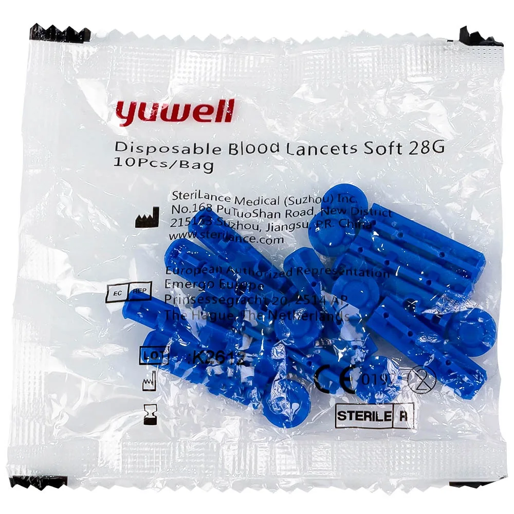 Hình ảnh Máy đo đường huyết Yuwell 582 theo dõi, kiểm soát lượng đường trong máu 