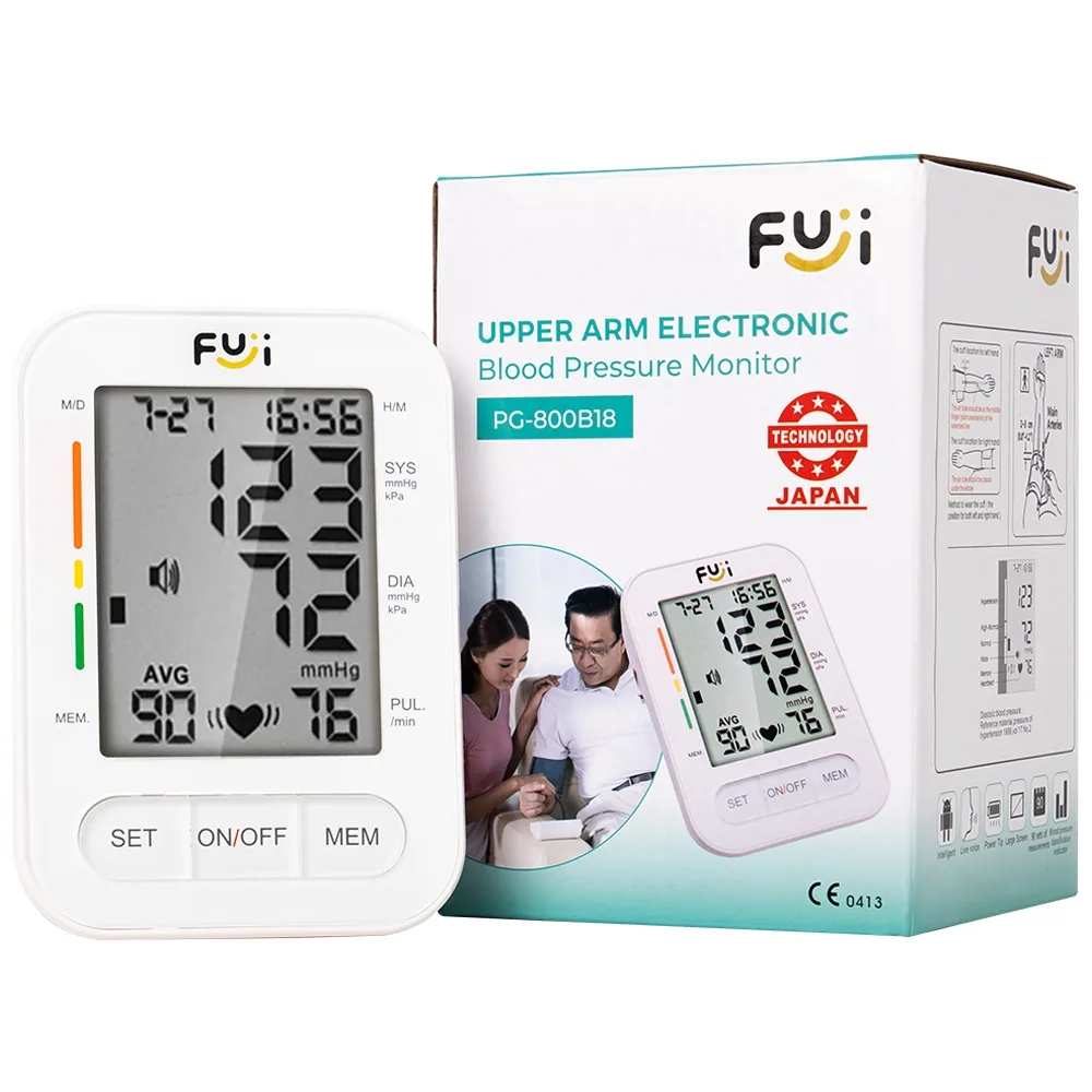 Hình ảnh Máy đo huyết áp bắp tay Fuji PG-800B18 hỗ trợ đo huyết áp