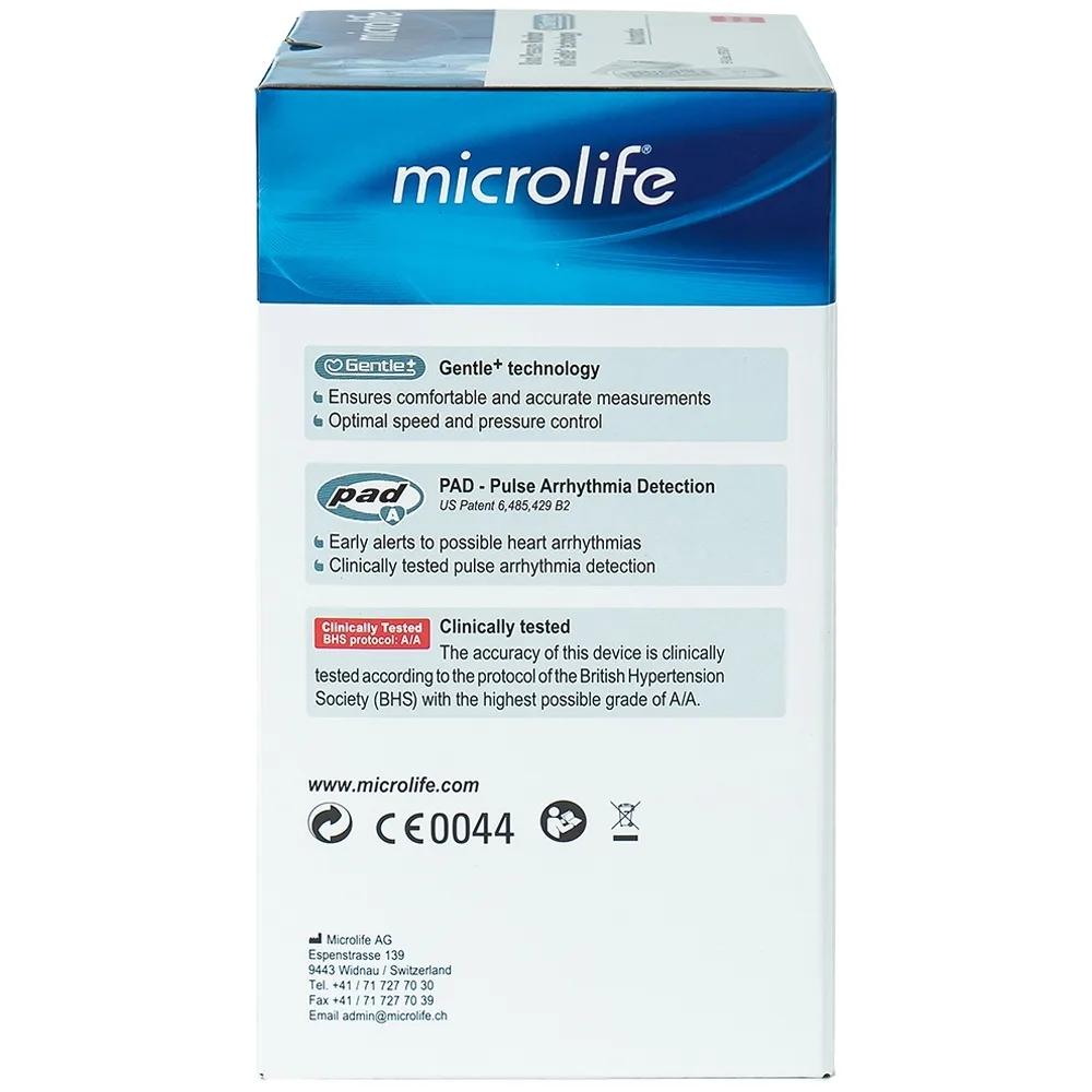 Hình ảnh Máy đo huyết áp bắp tay tự động Microlife BP A2 Basic hỗ trợ đo huyết áp và nhịp tim