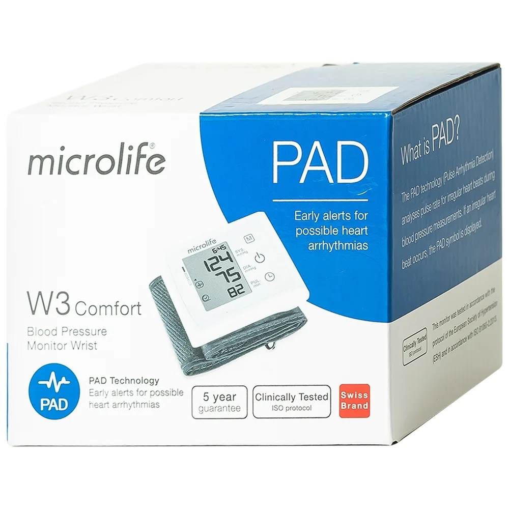 Hình ảnh Máy đo huyết áp điện tử Microlife W3 Comfort hỗ trợ đo huyết áp