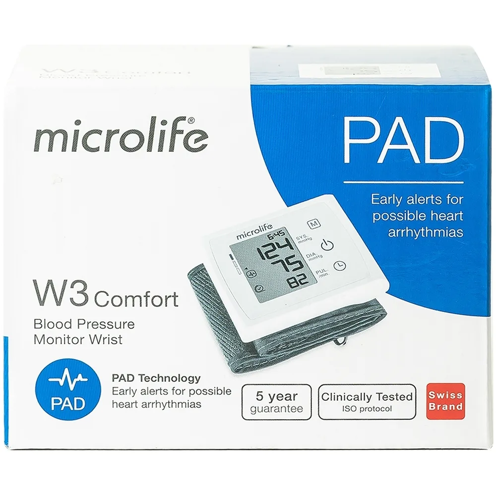 Hình ảnh Máy đo huyết áp điện tử Microlife W3 Comfort hỗ trợ đo huyết áp