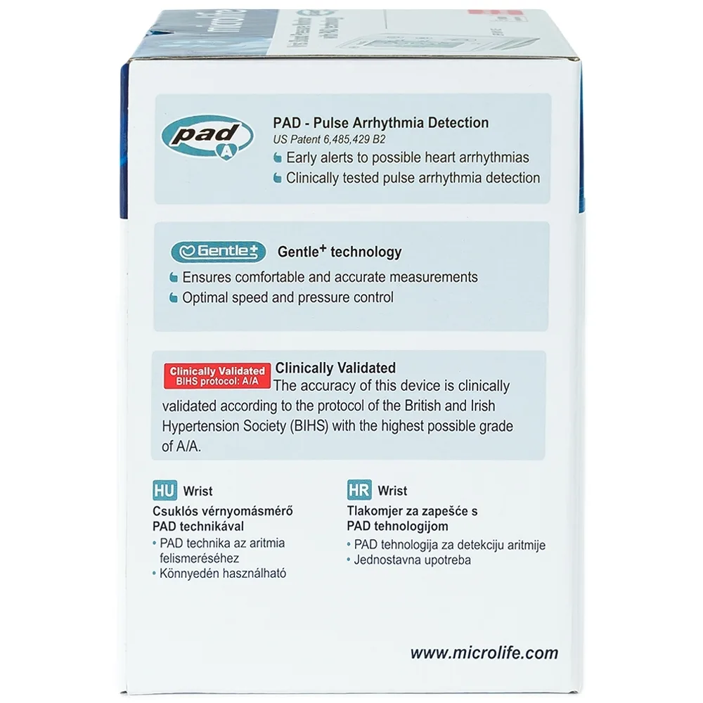 Hình ảnh Máy đo huyết áp bắp tay tự động BP 3NV1-3E Microlife hỗ trợ đo huyết áp và nhịp tim