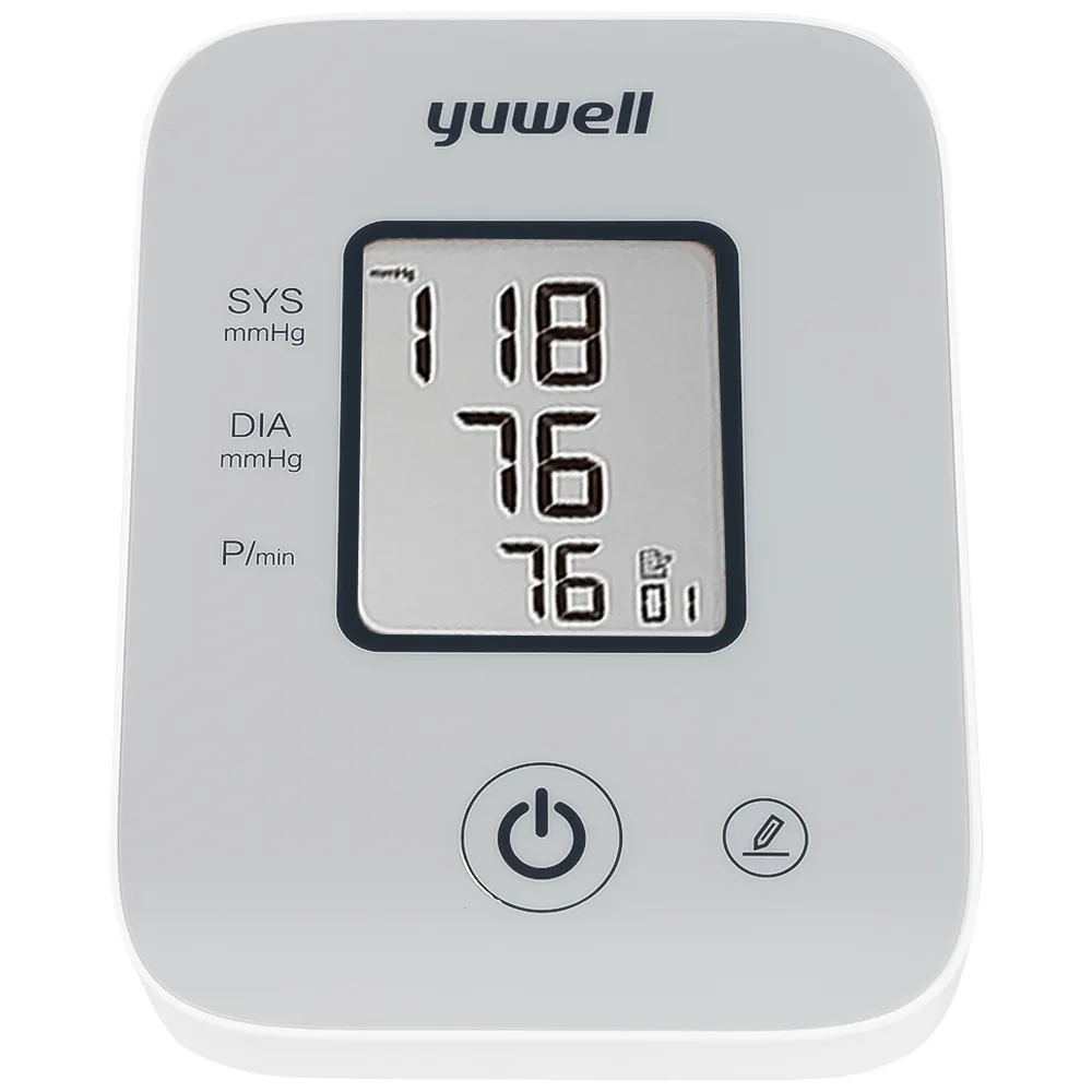 Hình ảnh Máy đo huyết áp điện tử bắp tay Yuwell YE610D bộ nhớ lưu trữ đến 80 lần, cho kết quả trung bình 3 lần đo