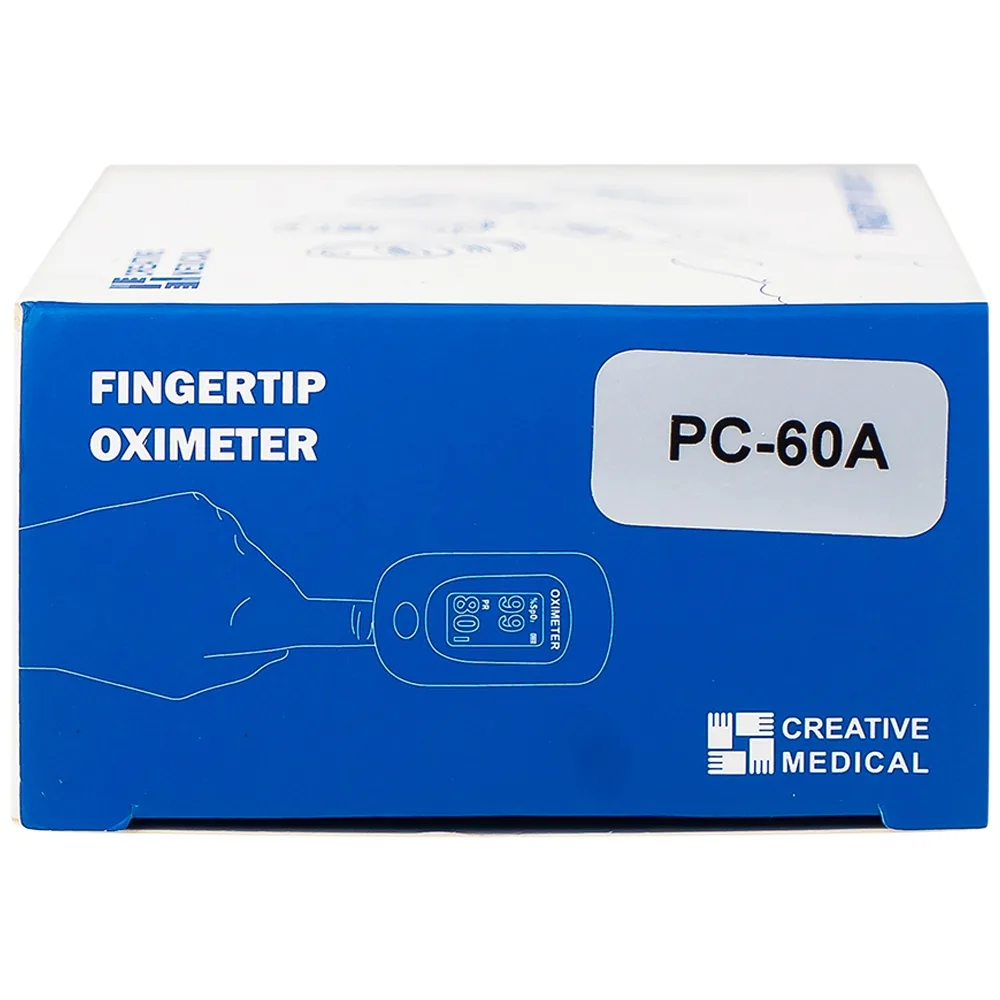 Hình ảnh Máy đo nồng độ oxy trong máu SpO2 Metech - PC - 60A hỗ trợ đo nhanh chóng và chính xác