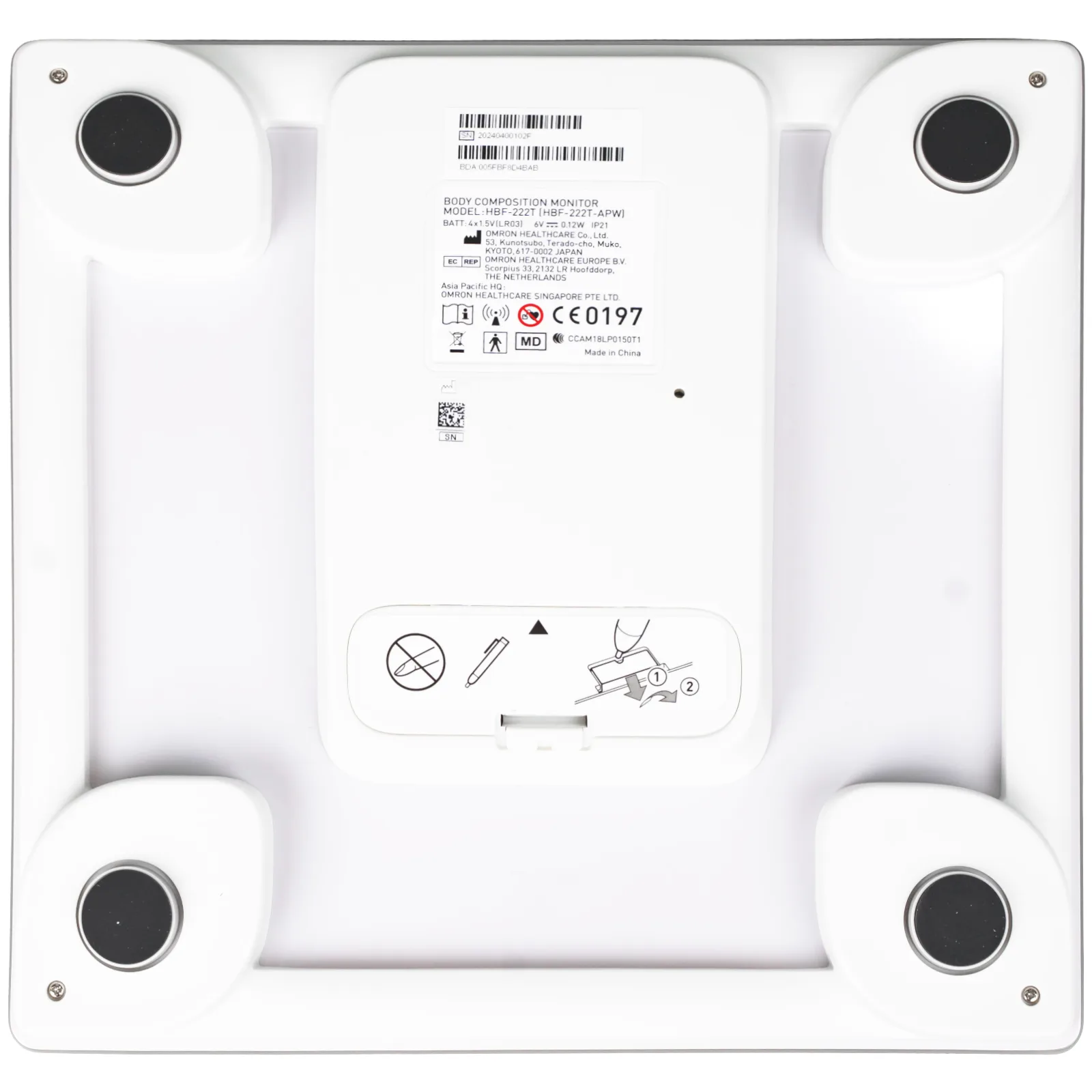 Hình ảnh Máy đo thành phần cơ thể Omron HBF-222T