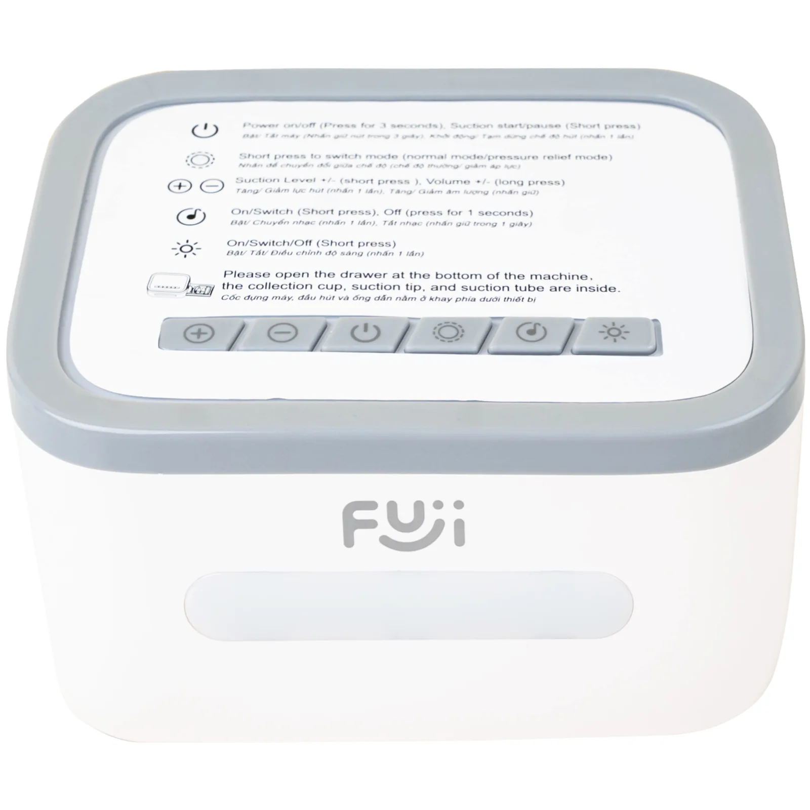 Hình ảnh Máy hút mũi cho bé Fuji T50 hỗ trợ vệ sinh mũi cho bé từ 0 đến trên 3 tuổi