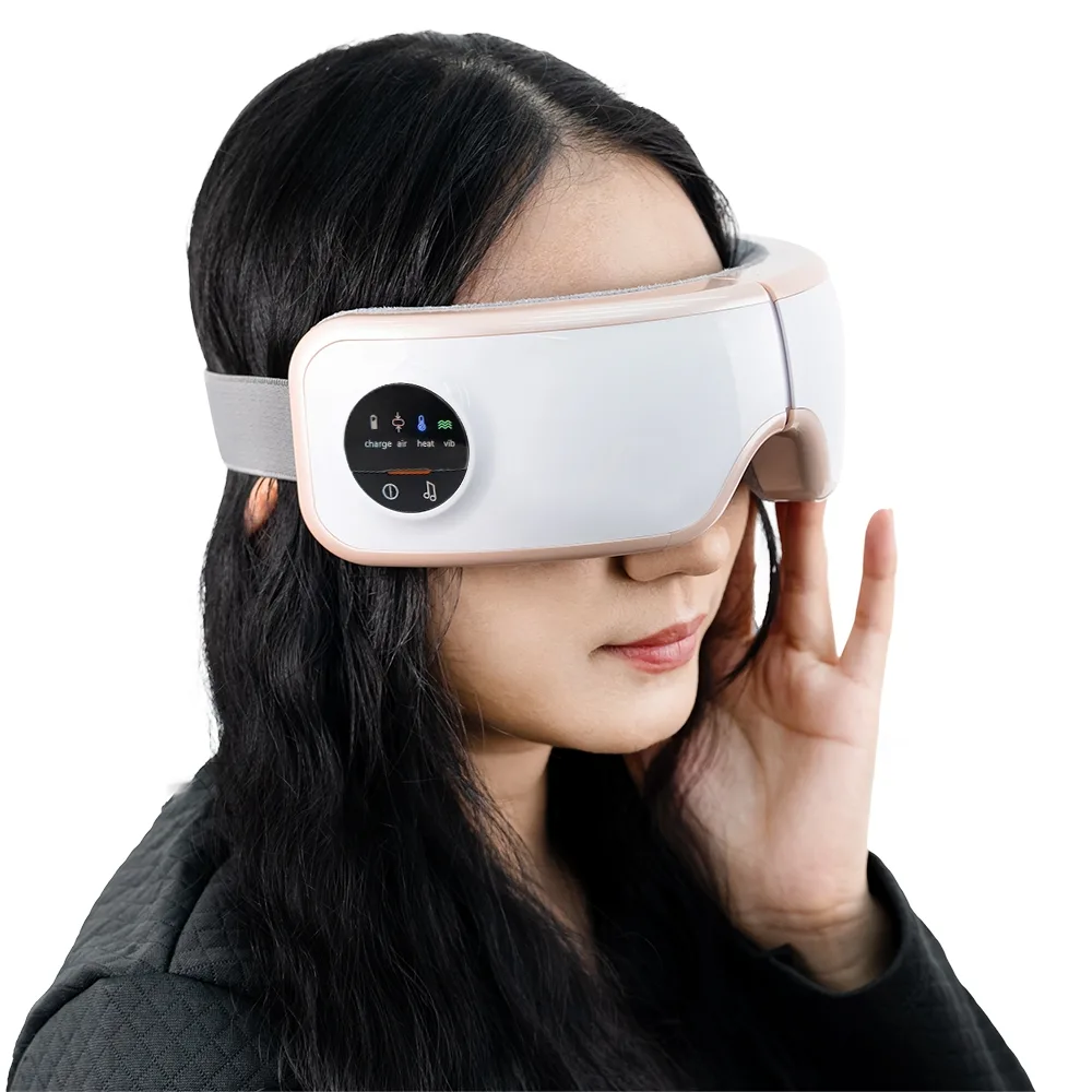 Hình ảnh Máy mát xa mắt Fuji PG-2404G15 giúp massage thái dương và các huyệt đạo khác ở vùng mắt