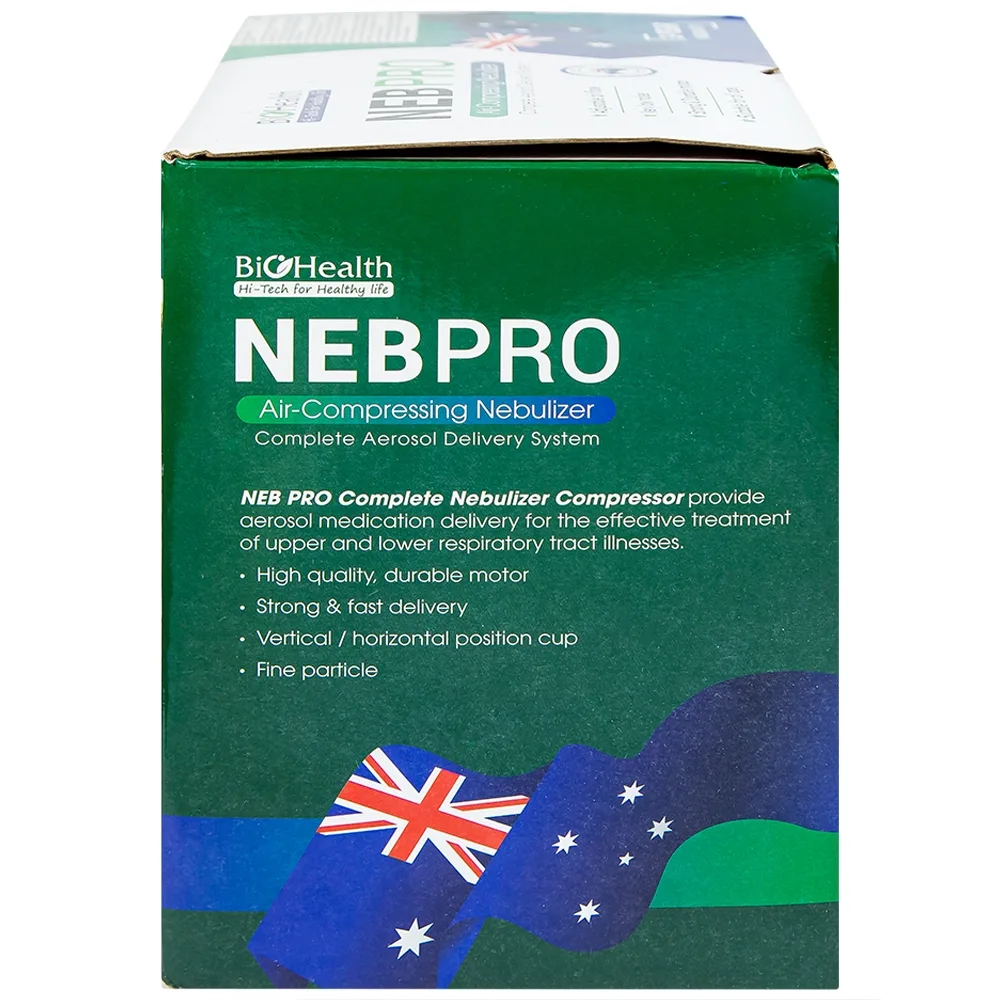 Hình ảnh Máy xông khí dung BioHealth Neb Pro hỗ trợ điều trị các bệnh về đường hô hấp