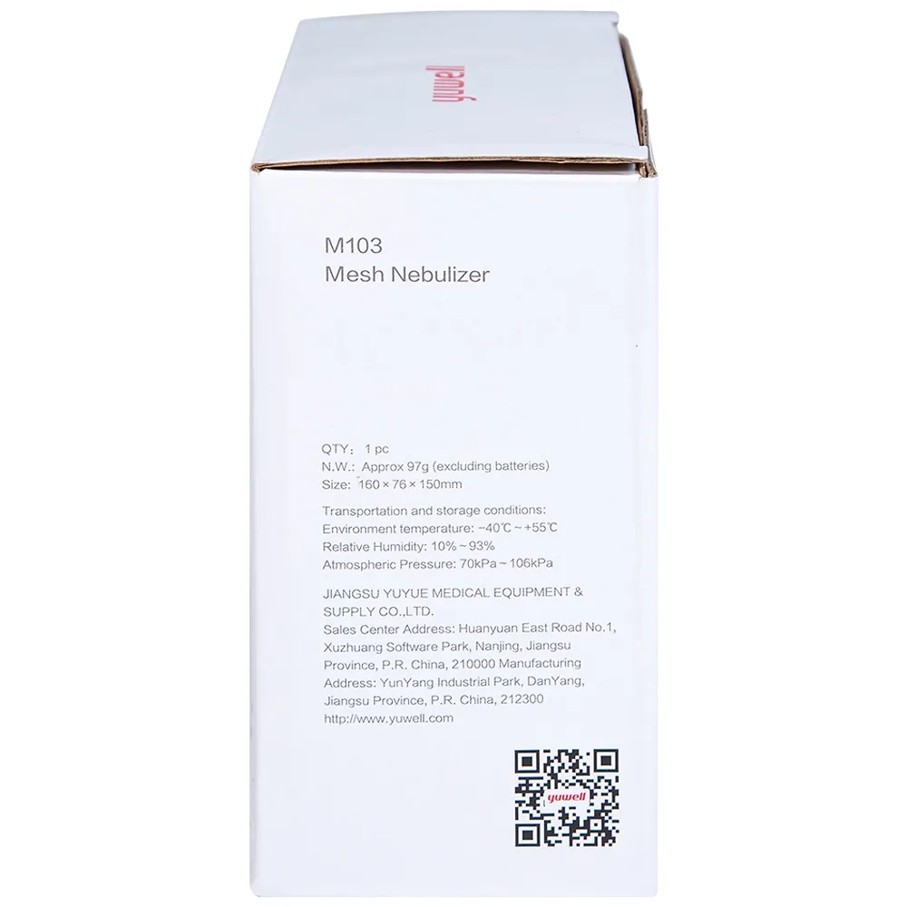 Hình ảnh Máy xông khí dung Yuwell M103 cầm tay hỗ trợ điều trị các bệnh về đường hô hấp